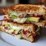 Bacon-Wrapped Avocado Grilled Cheese