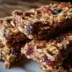 Cherry Pecan Granola Bars