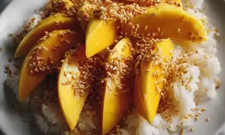 Gluten-Free Mango Sticky Rice: A Heavenly DessertGrilled Peach and Arugula Salad