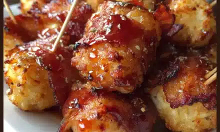 Honey Sriracha Chicken Bacon Tater Bombs