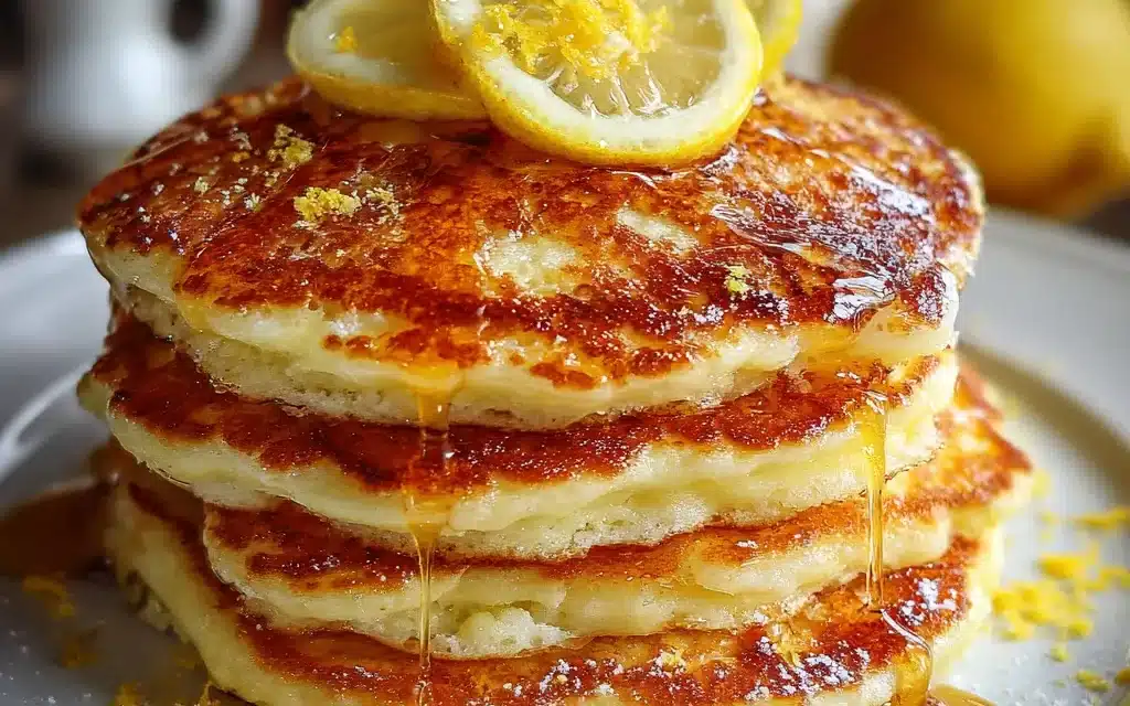 Lemon Yogurt Pancakes: A Heavenly Breakfast Delight