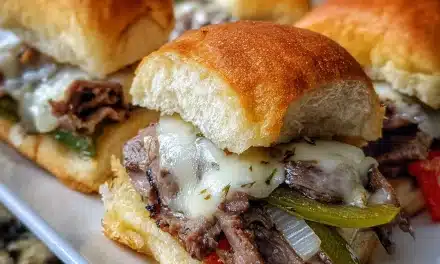 Philly Cheesesteak Sliders with Garlic Butter: A Quick and Tasty Treat