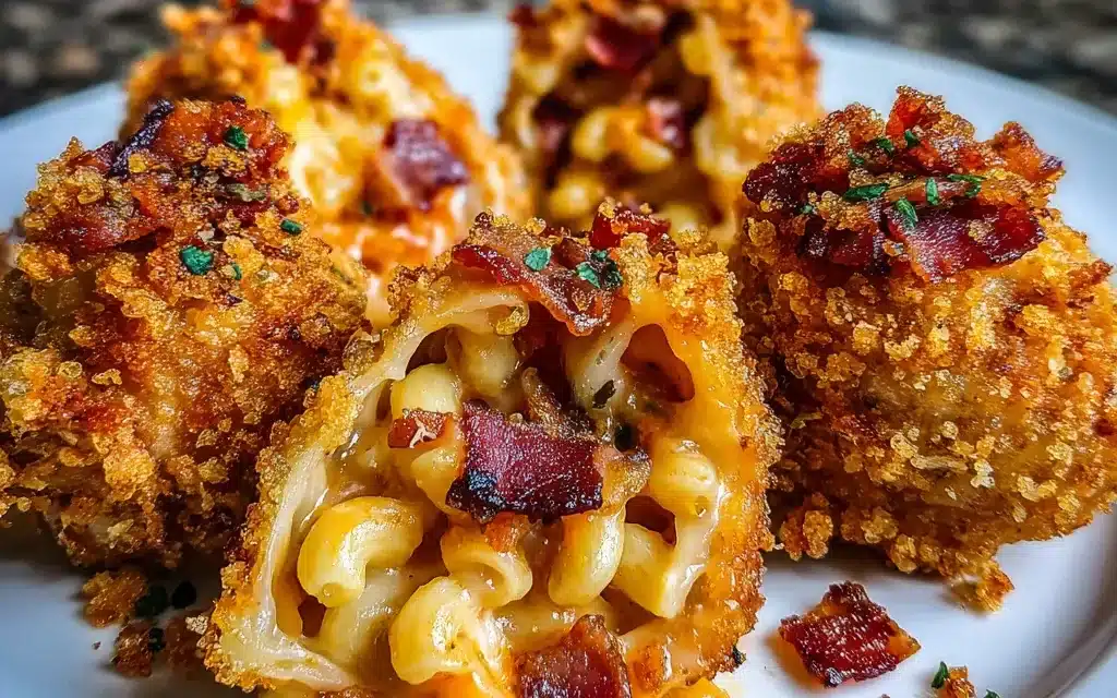 Smoky Bacon Mac & Cheese Egg Roll Bombs – A Delicious Fusion Masterpiece