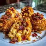 Smoky Bacon Mac & Cheese Egg Roll Bombs