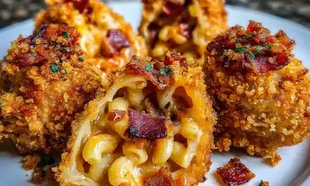 Smoky Bacon Mac & Cheese Egg Roll Bombs – A Delicious Fusion Masterpiece