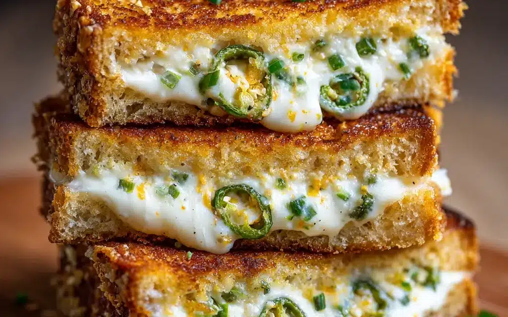 Spicy Jalapeño Popper Grilled Cheese – A Savory Masterpiece