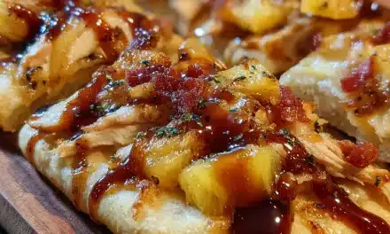 Teriyaki Bacon Chicken Pineapple Flatbread Bombs – A Flavorful Homemade Delight