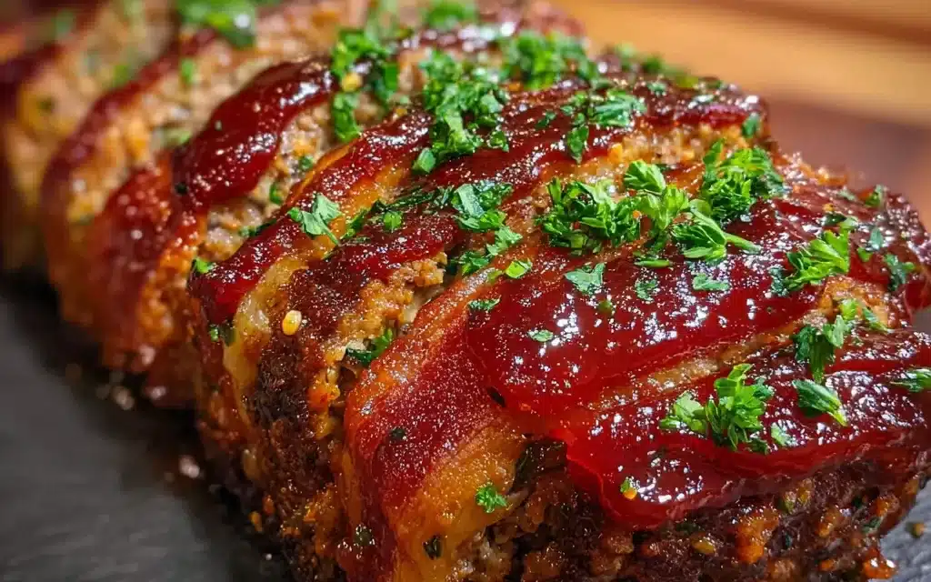 Whiskey BBQ Meatloaf with Bacon Blanket: A Life-Changing Family Dinner