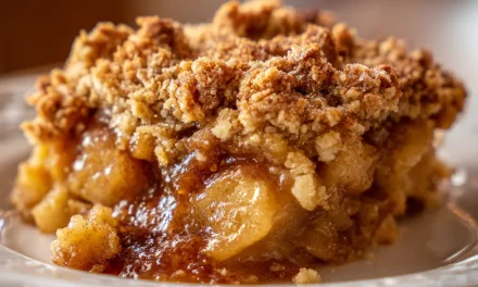 Mouthwatering Apple Crisp With Canned Apple Filling
