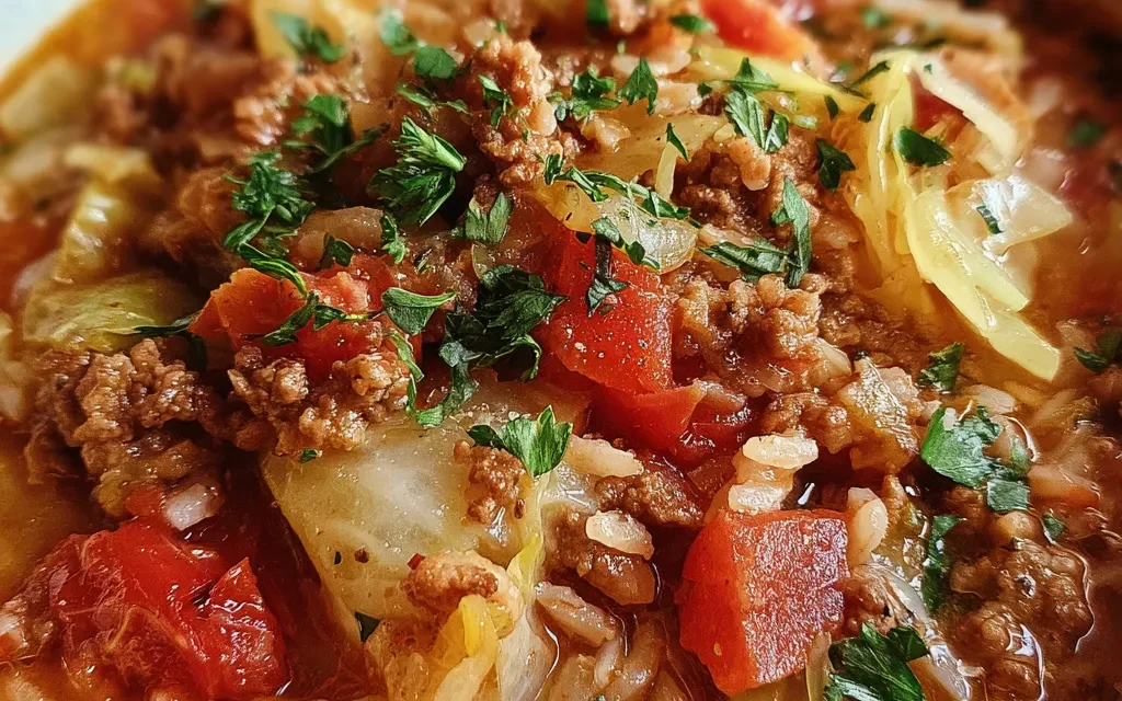 Cabbage Roll Soup Recipe: A Delicious and Effortless Meal