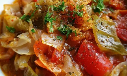 Cabbage Soup Diet Recipe: A Life-Changing Healthy Meal