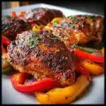 Cajun Chicken with Sweet Bell Peppers