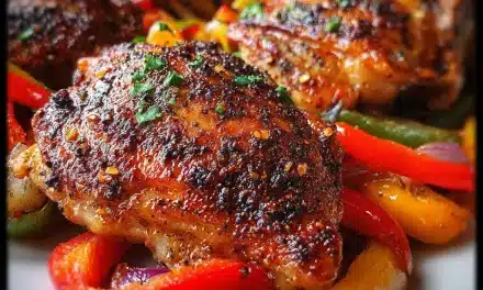 Cajun Chicken with Sweet Bell Peppers: A Speedy and Flavorful Weeknight Meal