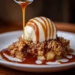 Caramel Apple Crisp