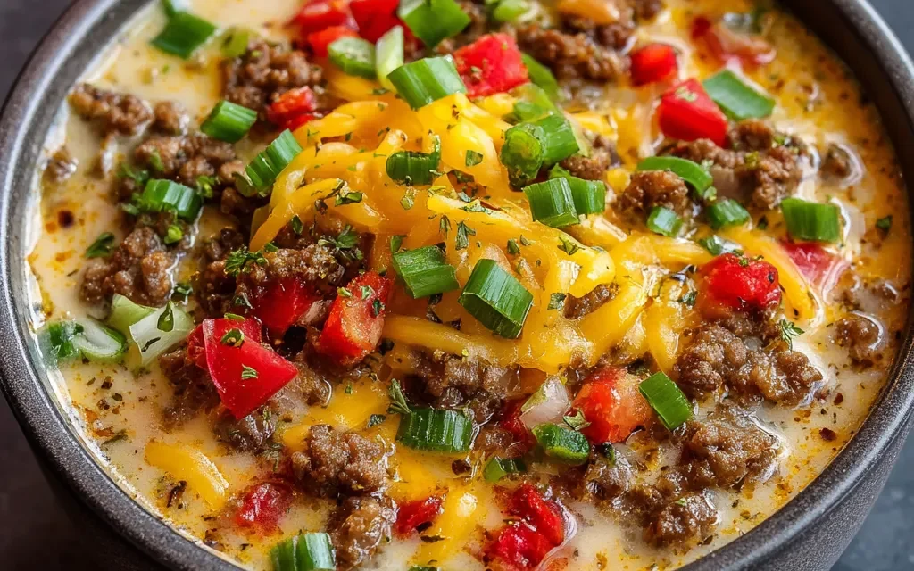 Cheeseburger Soup Recipe: A Comforting Classic Made Easy