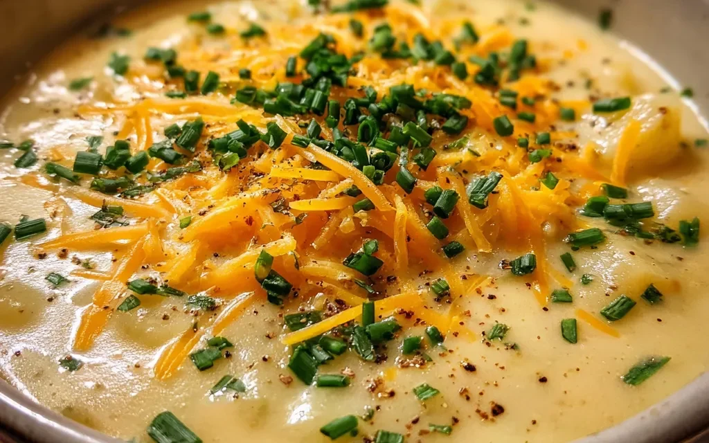 Cheesy Potato Soup – A Cozy, Comforting Classic