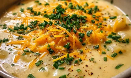 Cheesy Potato Soup – A Cozy, Comforting Classic