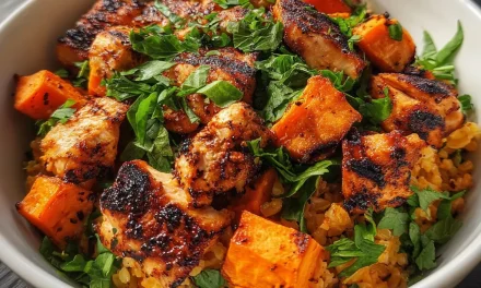Chicken & Sweet Potato Rice Bowl: A Delightful 30-Minute Meal