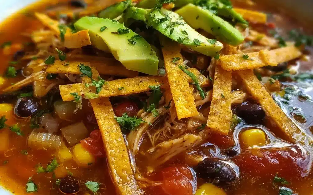 Chicken Tortilla Soup Recipe: A Quick and Delicious Classic