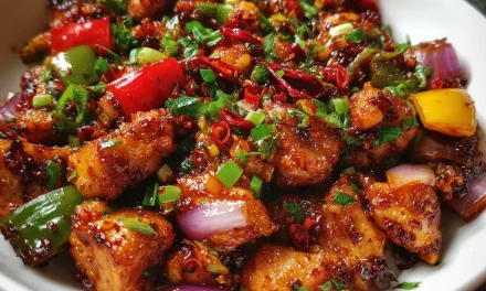 Chilli Chicken Dry: An Unforgettable 20-Minute Delight