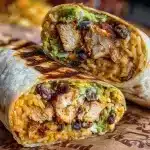 Chipotle Ranch Grilled Chicken Burrito