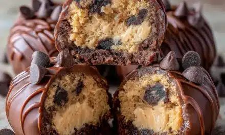 Chocolate Chip Cookie Dough Brownie Bombs – The Perfect Indulgence