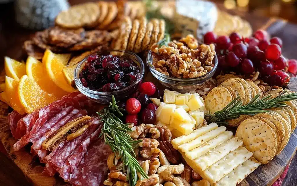 Mouthwatering Christmas Charcuterie Board
