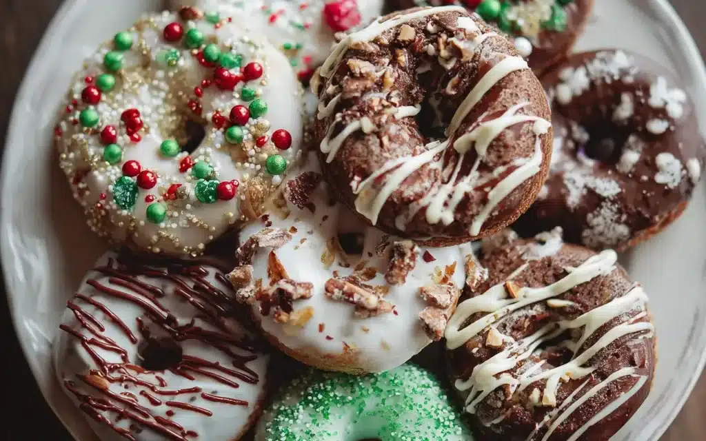 Effortless and Delightful Christmas Donuts