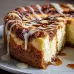 Cinnamon Roll Cheesecake