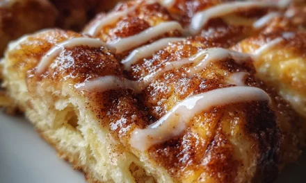 Cinnamon Sugar Pizza Made With Crescent rolls: A Delightful Twist on a Classic