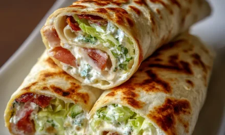 Cottage Cheese Wraps – A Quick and Tasty Lunch or Snack