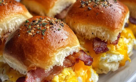 Crack Breakfast Sliders: A Perfect Morning Indulgence
