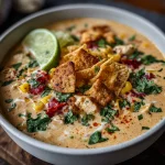 Creamy Chicken Taco Soup
