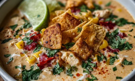 Creamy Chicken Taco Soup: A Delightful 30-Minute Meal