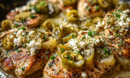 Creamy Pepperoncini Chicken Skillet: A Quick and Delicious Meal