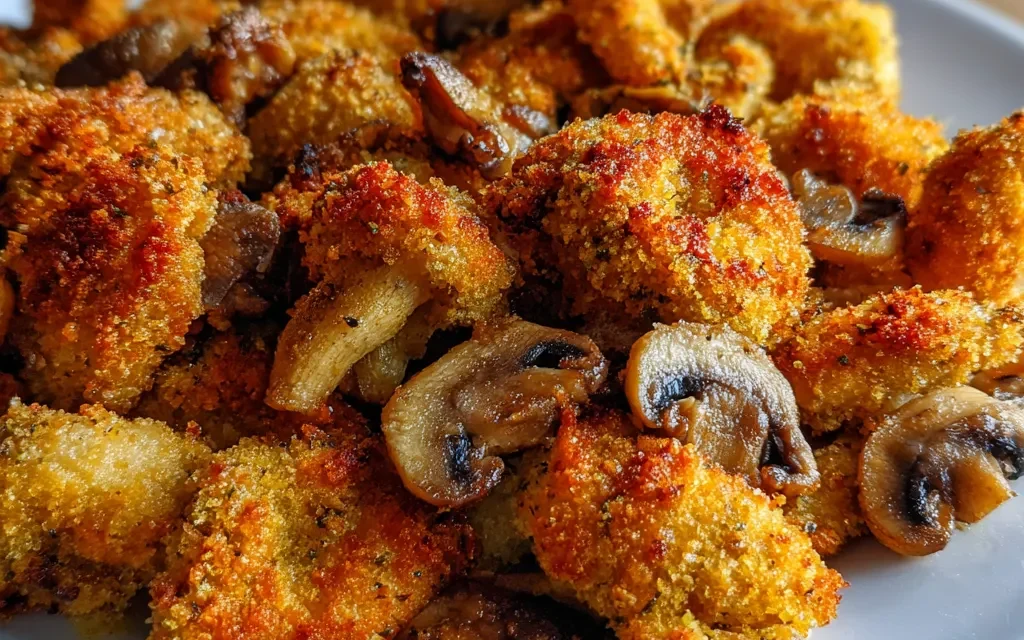 Crispy Fried Mushrooms Recipe: An Authentic Old-Fashioned Delight