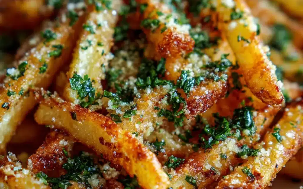 Crispy Garlic Parmesan Fries – Effortless Restaurant-Quality Treat