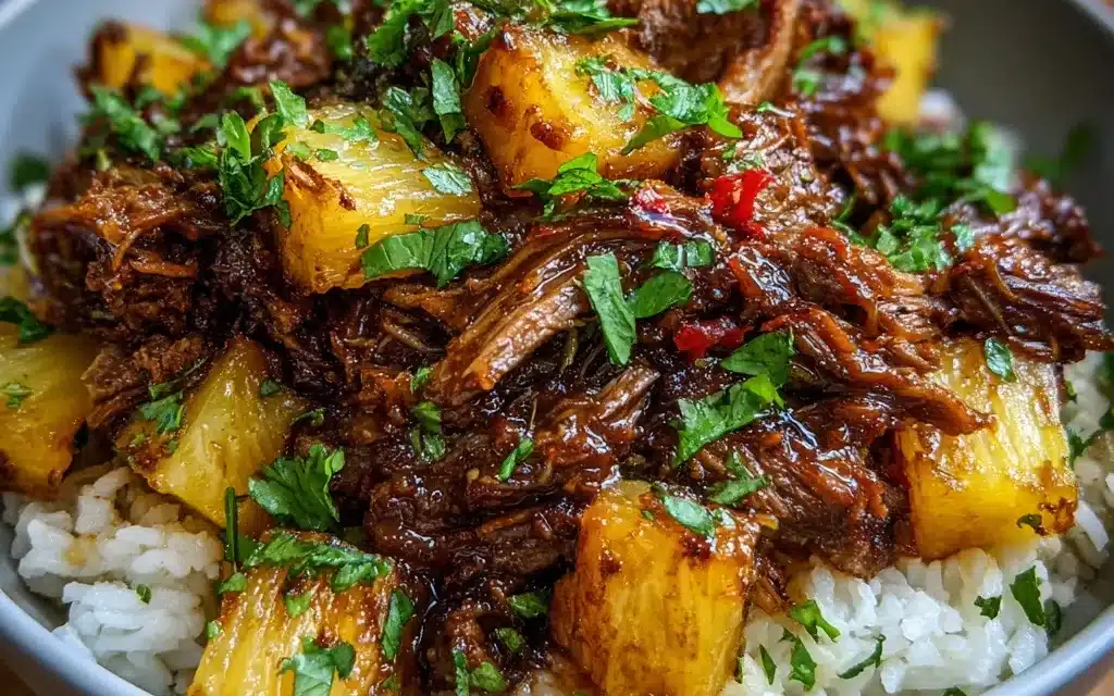 Crockpot Chipotle Pineapple Pot Roast Bowls: A Delicious Slow-Cooker Delight