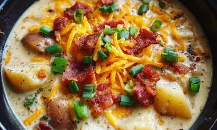 Crockpot Potato Soup – Comforting and Delicious