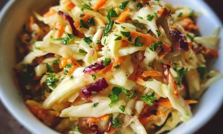 Fall Coleslaw Recipe: A Homemade Seasonal Favorite