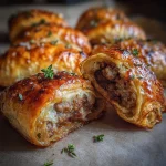 French Onion Sausage Rolls