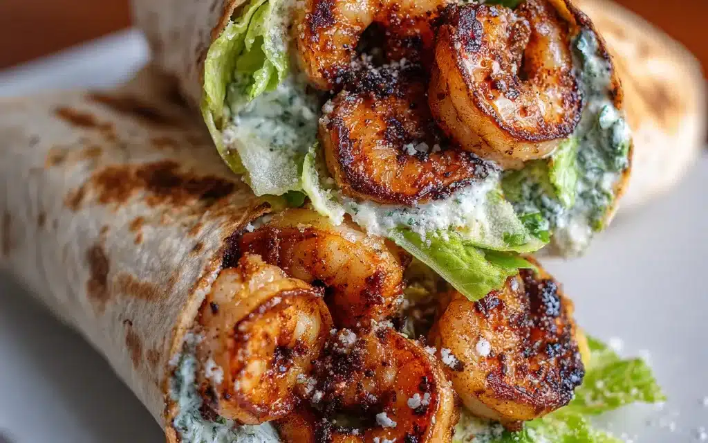 Grilled Shrimp Caesar Wraps: A Delightful Weeknight Delight