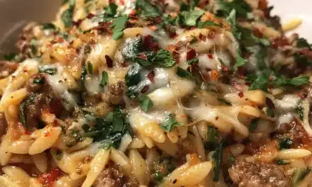 Ground Beef Orzo: A Heavenly One-Pot Dinner Ready in 30 Minutes