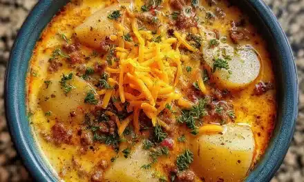 Hamburger Potato Soup – A Cozy and Comforting Classic