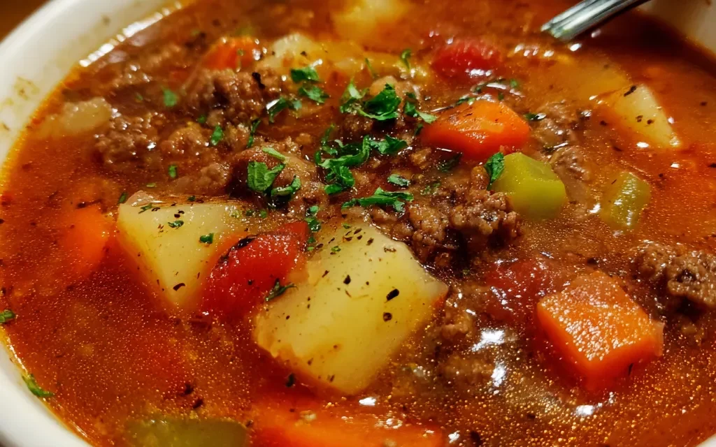 Hamburger Soup Recipe: A Quick and Delicious Family Favorite