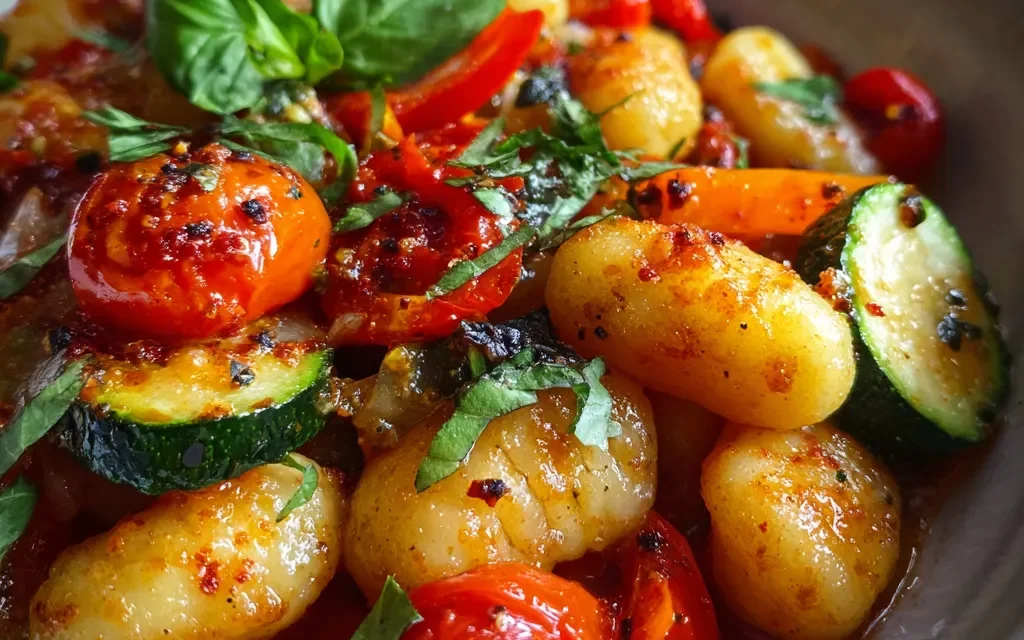 Italian Gnocchi with Summer Vegetables: A Delightful Seasonal Delight