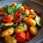 Italian Gnocchi with Summer Vegetables