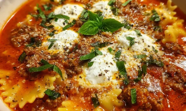 Lasagna Soup: A Comforting and Delicious 30-Minute Recipe