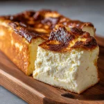 Loaf Pan Basque Cheesecake