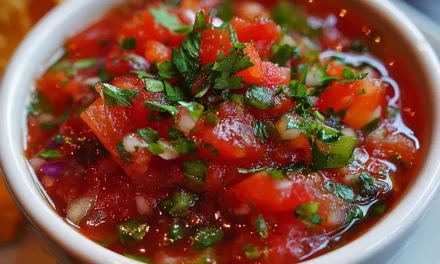 Delectable Mexican Red Salsa Recipe – A Zesty Crowd Pleaser